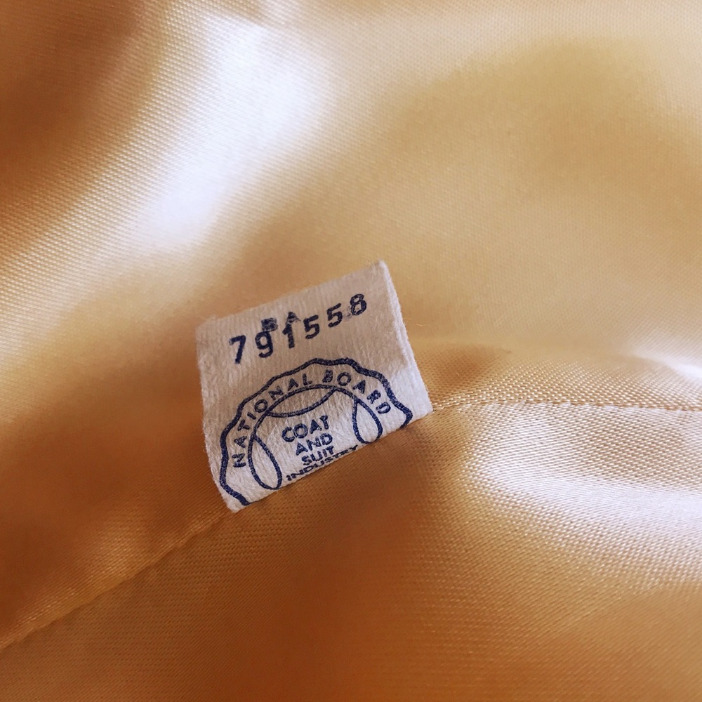Vintage 1950's Swing Mink Cashmere Coat - Picture 8 of 9